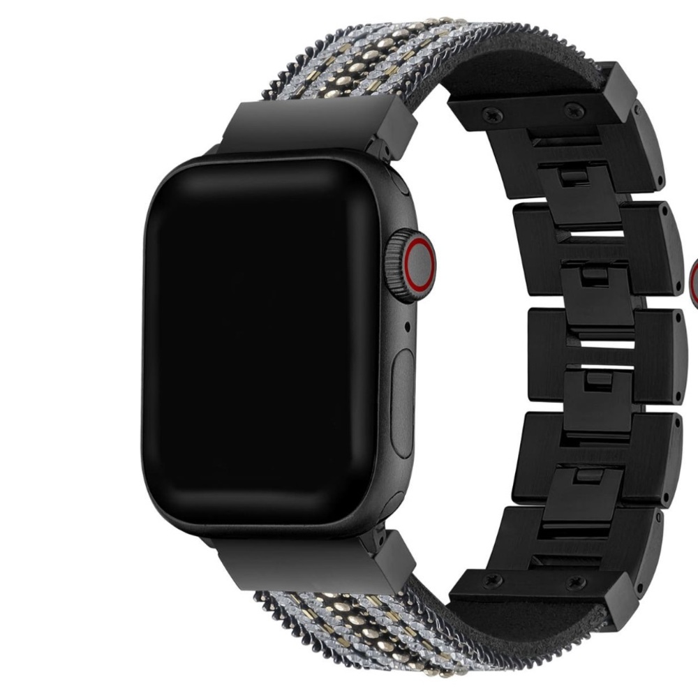 The Posh Tech Embellished Apple Watch Watchband Crystal Chains Beads